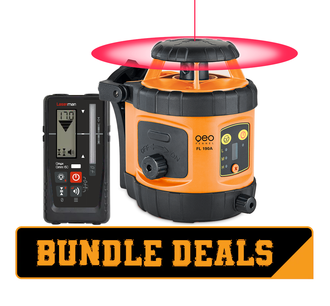 geo-FENNEL FL 190A RED Rotating Laser Level