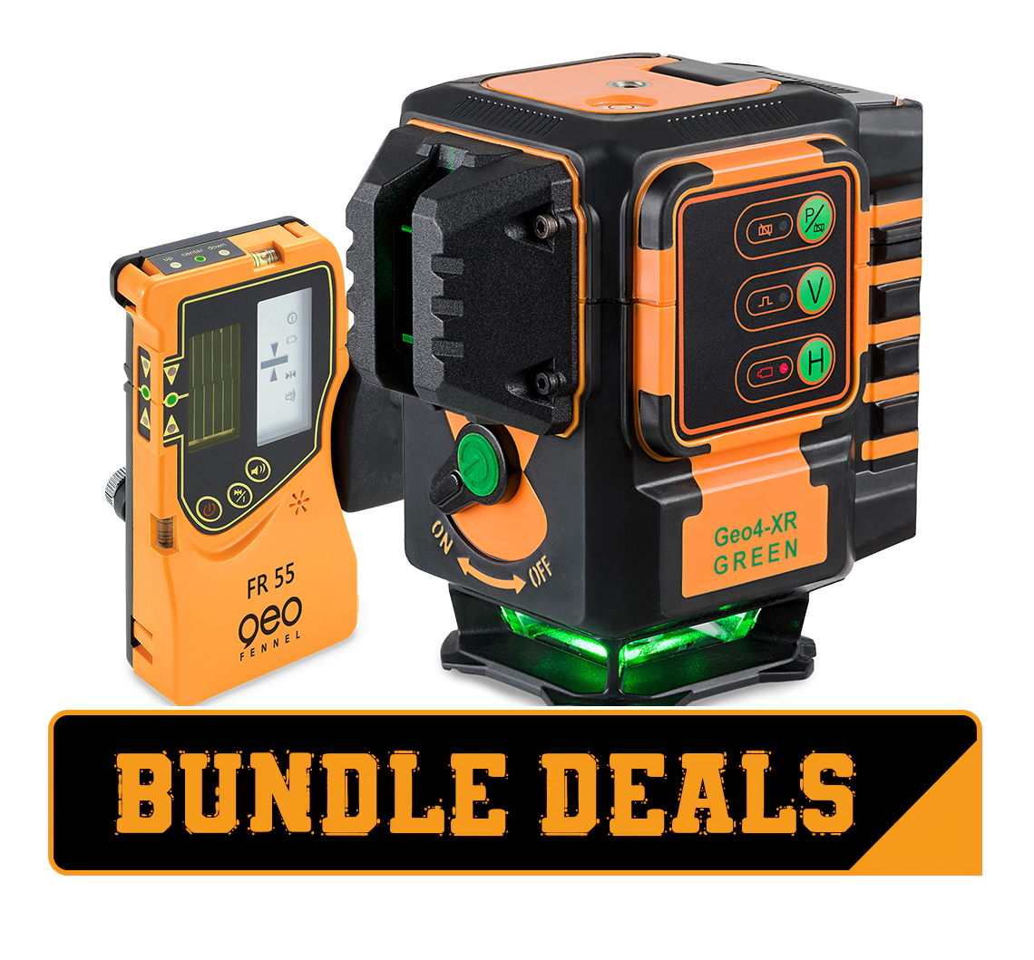 geo-Fennel Geo4-XR Cross Line Laser GREEN