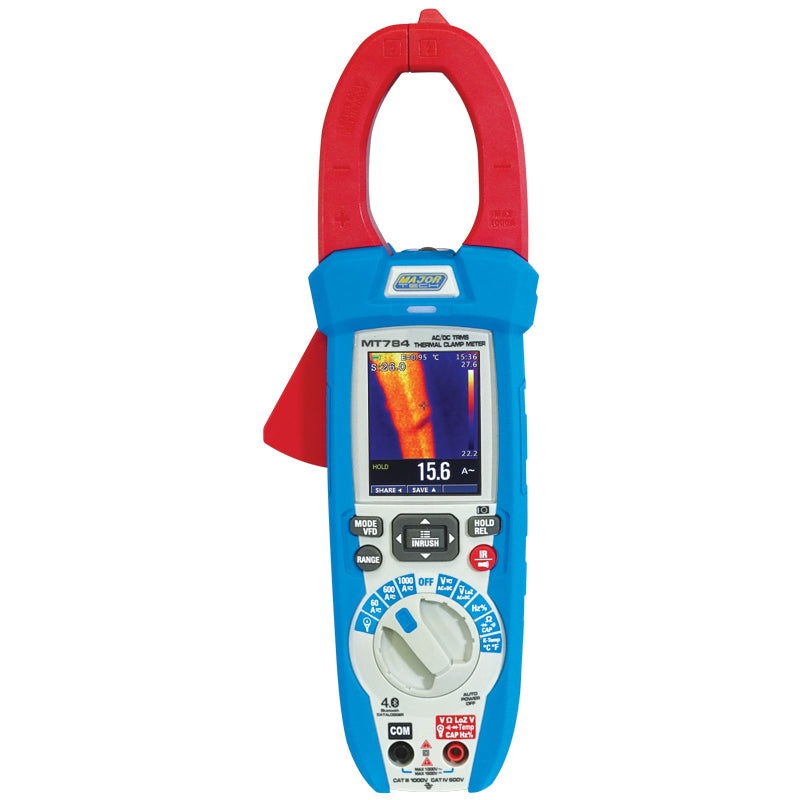 Major Tech MT784 1500V DC Thermal Imaging Clamp Meter