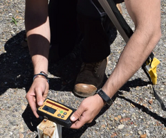 Topcon LS-100D Laser Receiver (Inc. Holder)