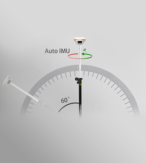 CHCNAV i93 W/ DL8 Base Kit - GNSS Receiver with UHF Whip Antenna