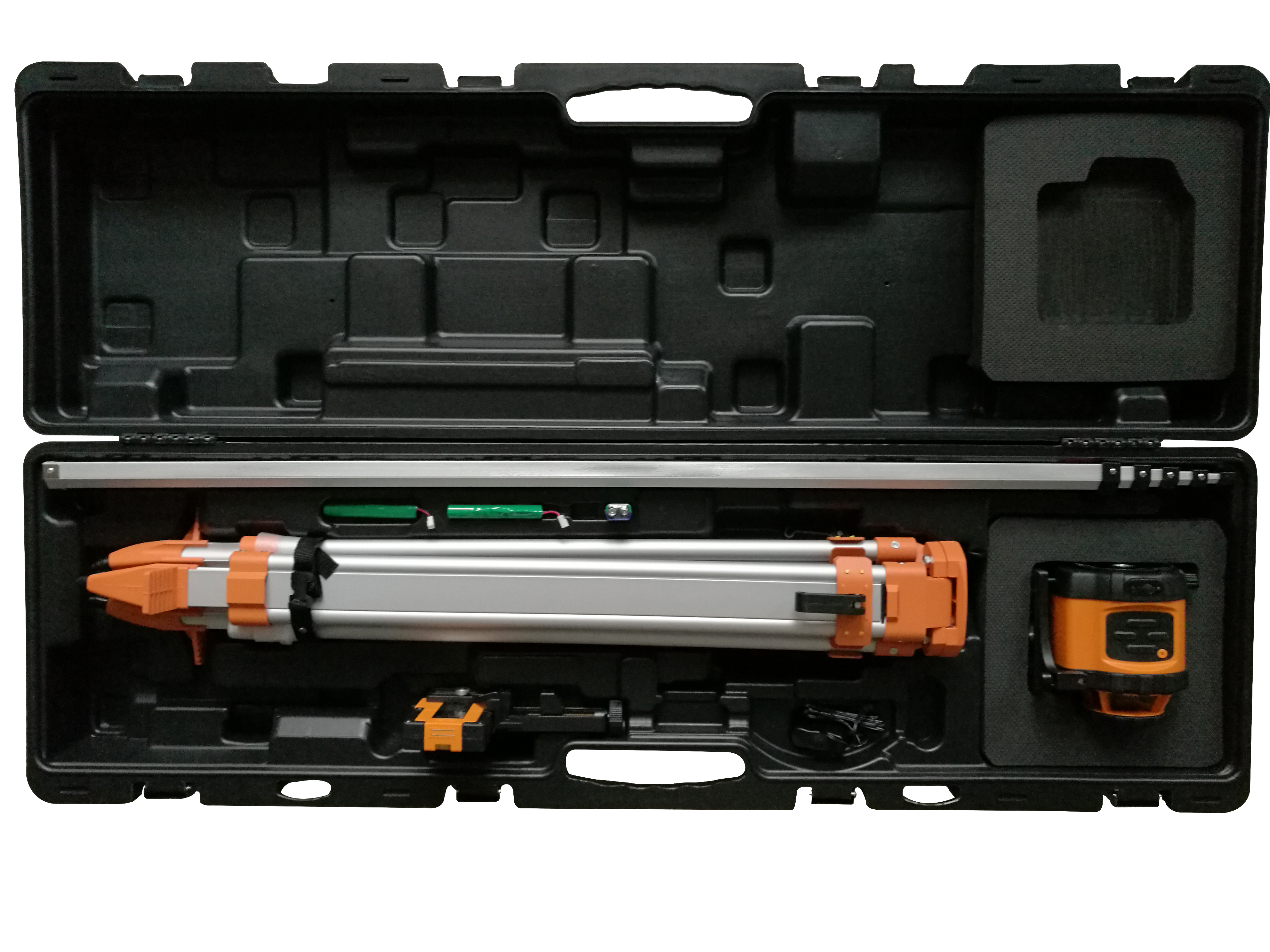 geo-FENNEL FL 190A RED Rotating Laser Level with FR 45 Receiver & Carrying Case