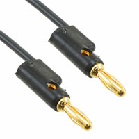 Fluke Pomona 2948-12 Banana Plug Patch Cord, Gold(Black, Red) (item no. 1926889, 1926892)