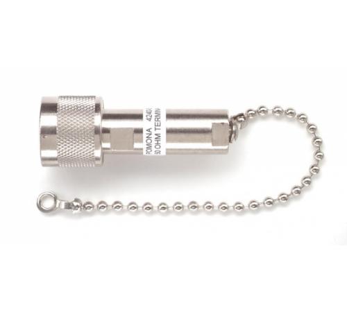 Fluke Pomona 4240-50 Type N (M) Terminator Plug, 50 Ohm (item no. 1925460)