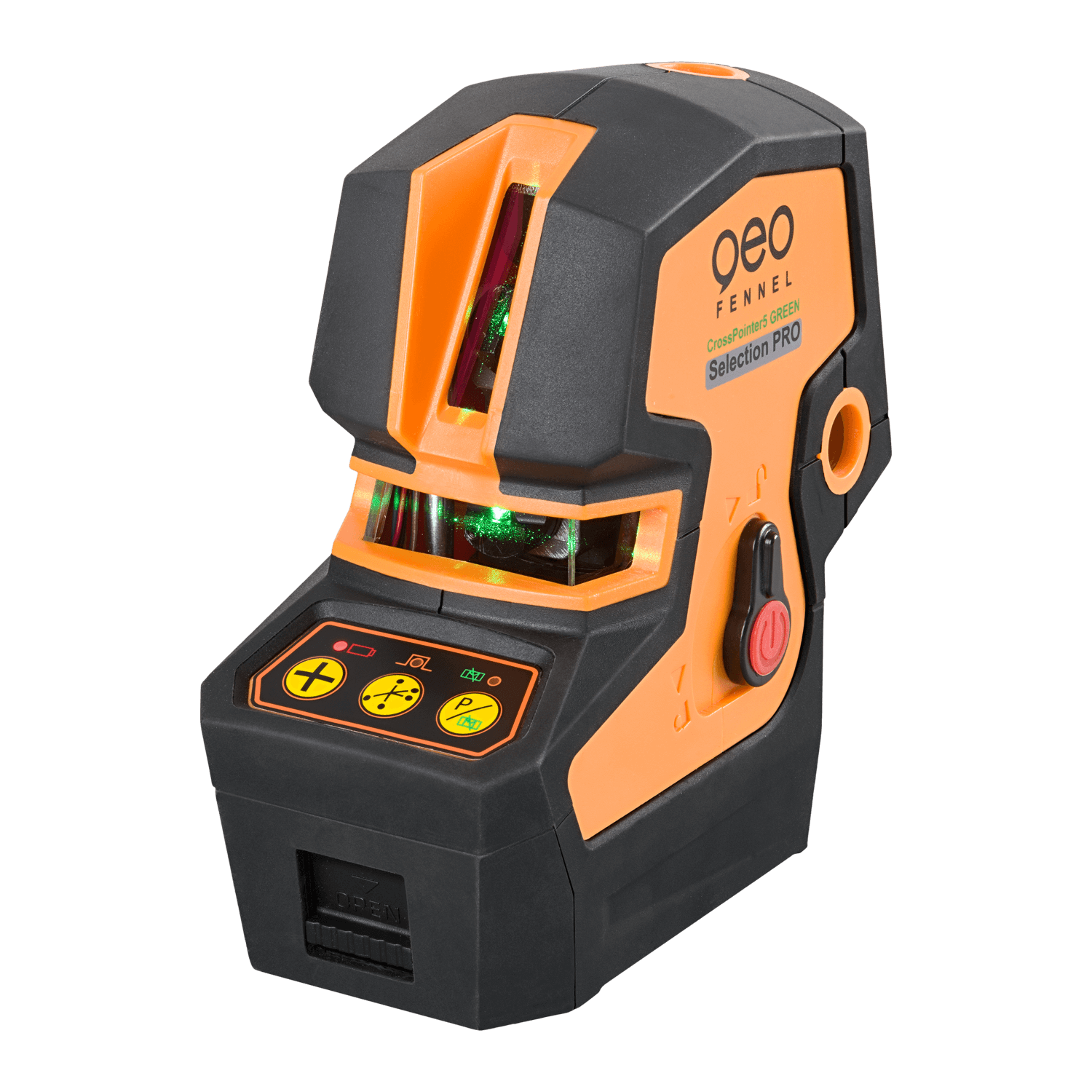 geo-Fennel Cross Pointer 5 GREEN Selection PRO Line and Dot Laser Level