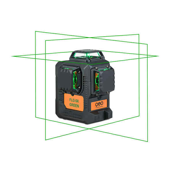 geo-fennel FLG 6X Green Laser lines switchable separately