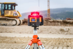 geo-FENNEL FL 155H-G (LC 2) & FR 45, FR 77-MM Rotating Laser Level with Receiver