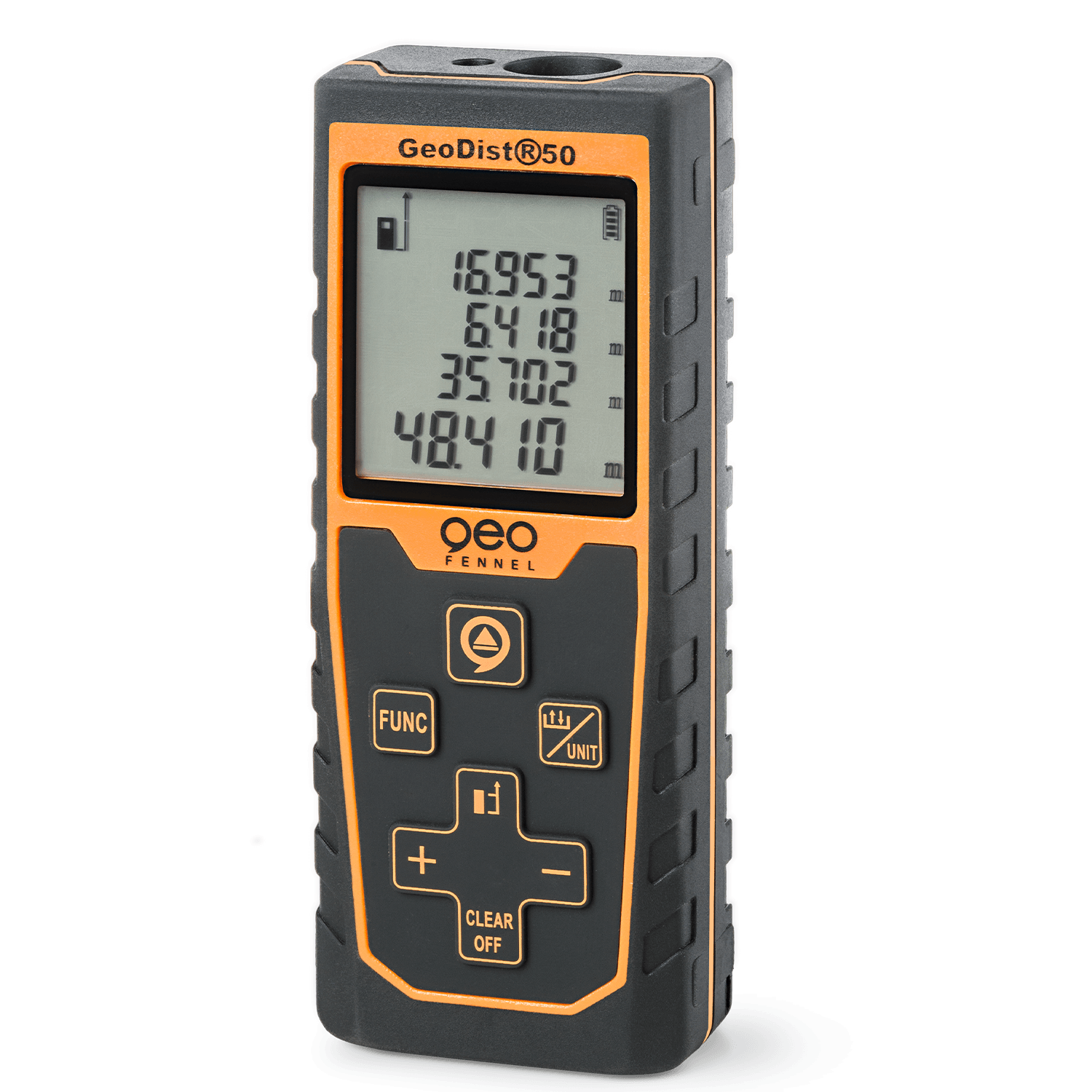 GeoDist 50 Laser Measurer Easy to use, quick and precise.