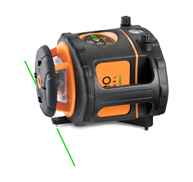 geo-FENNEL FLG 265HV Green Rotating Laser Level with FR 45 Laser Receiver