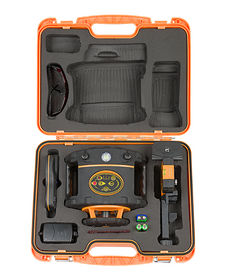 geo-FENNEL FL 265HV (LC 2) Red Beam Rotating Laser Level with FR 77-MM Laser Detector