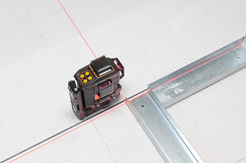 geo-FENNEL Geo6X Red Beam Laser Only 3 x 360 Multiline Laser Level