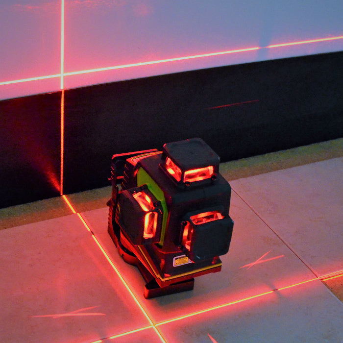 Imex LX3DR 3 x 360° Red Multiline Laser Level