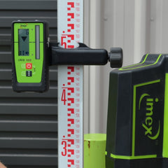 Imex 60mm Red/Green Hybrid Rotary Laser Receiver with Clamp