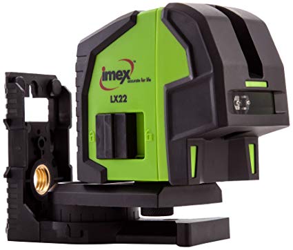 Imex LX22S Crossline & Plumb Dot Laser Level with 1.5m Elevator Tripod