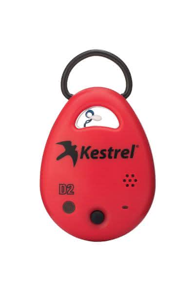 Kestrel DROP D2 Temperature and Humidity Monitor - Red