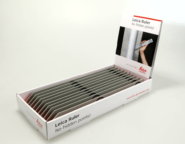 Leica Disto Set of 10 ruler for offset points, with CM and inch scale