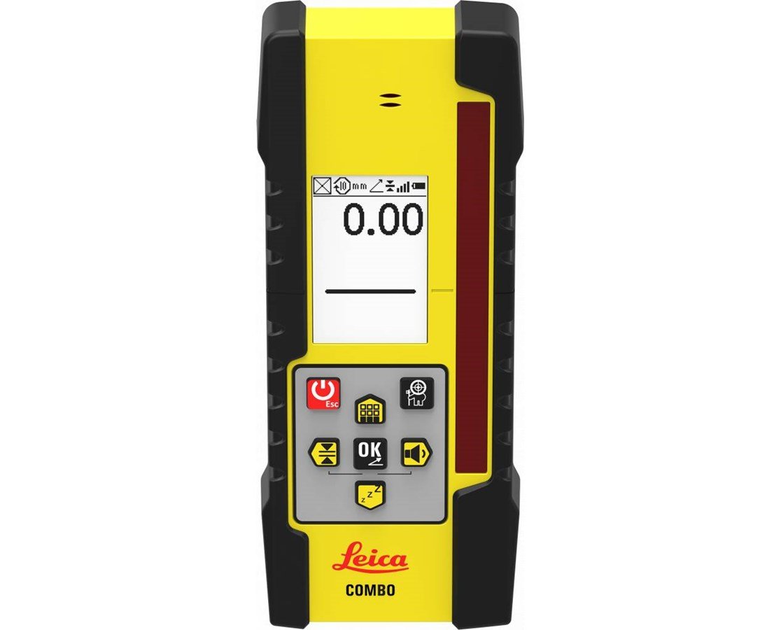 Leica Rugby CLH Basic Rotating Laser Level with RE160 Laser Receiver, Li-Ion and charger
