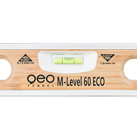 geo-FENNEL M-Level 60cm ECO Bamboo Spirit Level