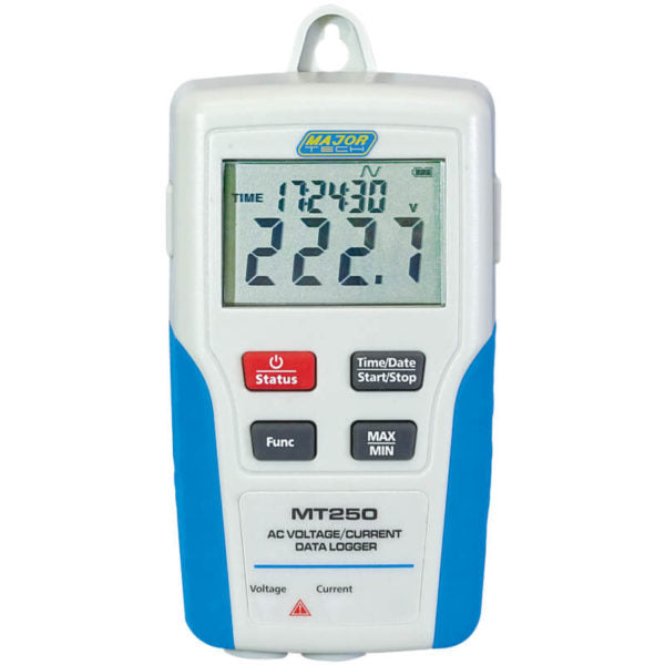 Major Tech MT250 AC Voltage & Current Data Logger