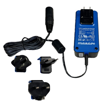 RadioDetection GPR Power Source Charger (1 Amp) Multi-region 100-55