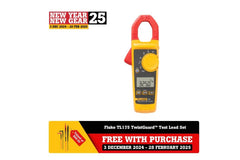 Fluke 325 400A AC/DC True-RMS Clamp Meter with Temperature