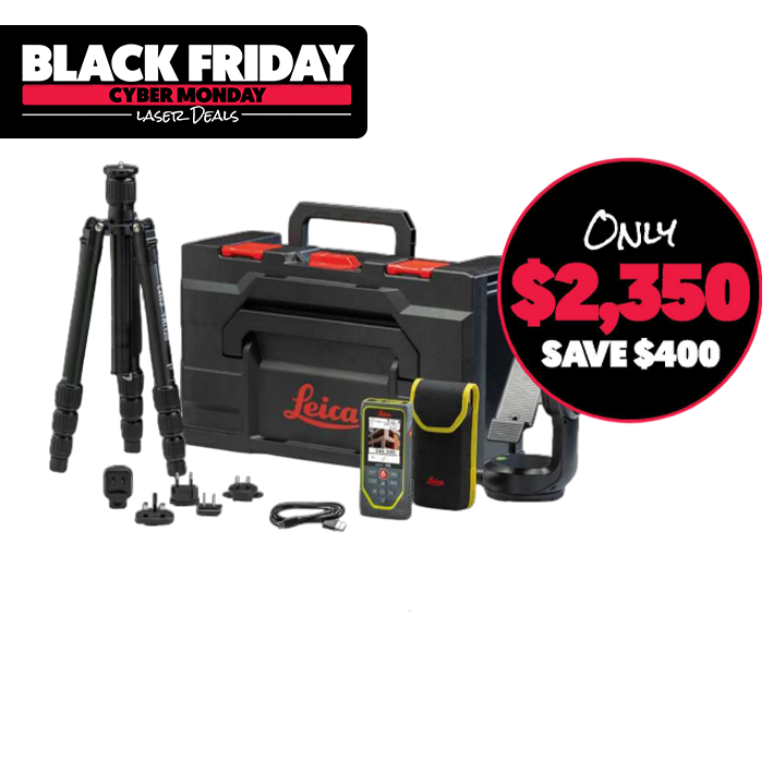 Leica Disto X6 Laser Distance Meter P2P Kit- Incl. DST 360-X Adapter & TRI 120 + Case
