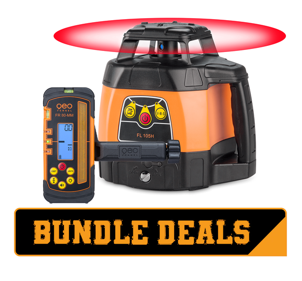 geo-FENNEL FL 105H Horizontal Rotating Laser Level Kit