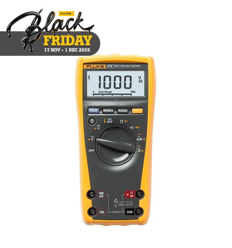 Fluke 179 ESFP True Rms Multimeter W. Backlight & Temp