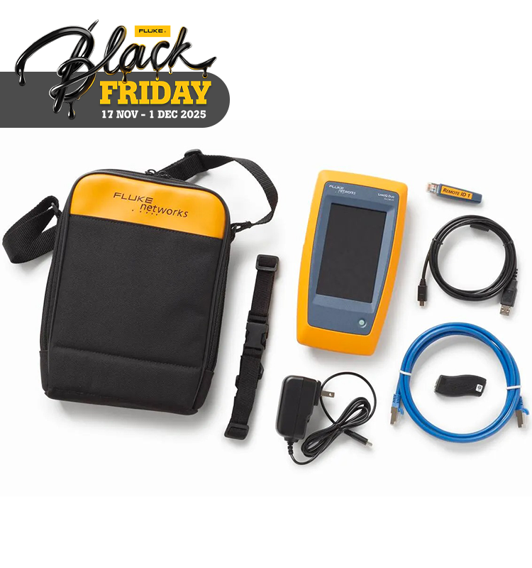 Fluke Networks LinkIQ™ Duo Cable+Network+Wi-Fi Tester Kit