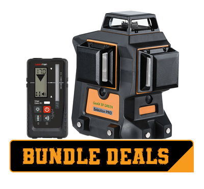 geo-FENNEL Geo6X SP Green 3 x 360 Multiline Laser Level, with Hard Carry Case