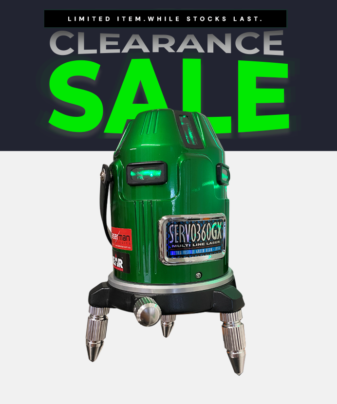 Bear Servo 360GX Line Laser Green Beam