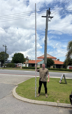 5m Fibreglass E-Face Staff Senshin