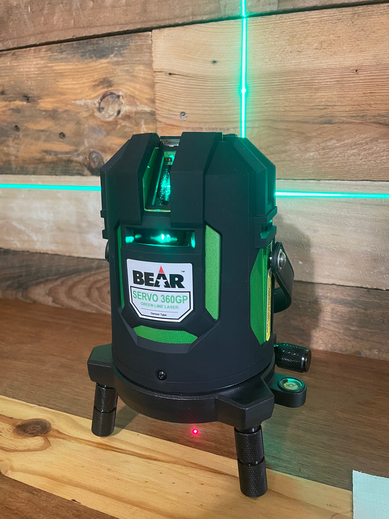 Bear Servo 360G Green Beam Multiline Laser Level