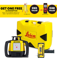 Leica Rugby 610 with RodEye Receiver