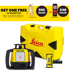 Leica Rugby 610 with RodEye Receiver