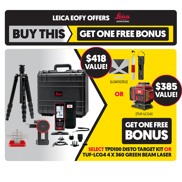 Leica Disto S910 Package includes TR120 tripod + FTA360-S+ Heavy Duty Rugged Case
