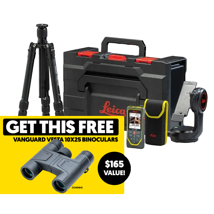 Leica Disto X6 Laser Distance Meter P2P Kit- Incl. DST 360-X Adapter & TRI 120 + Case