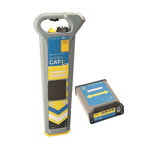 RadioDetection SuperCAT4+ with T1 Transmitters Underground Service Locator