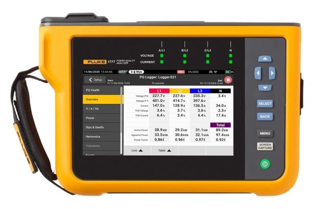 Fluke 1777 Three-Phase Power Quality Analyzers device