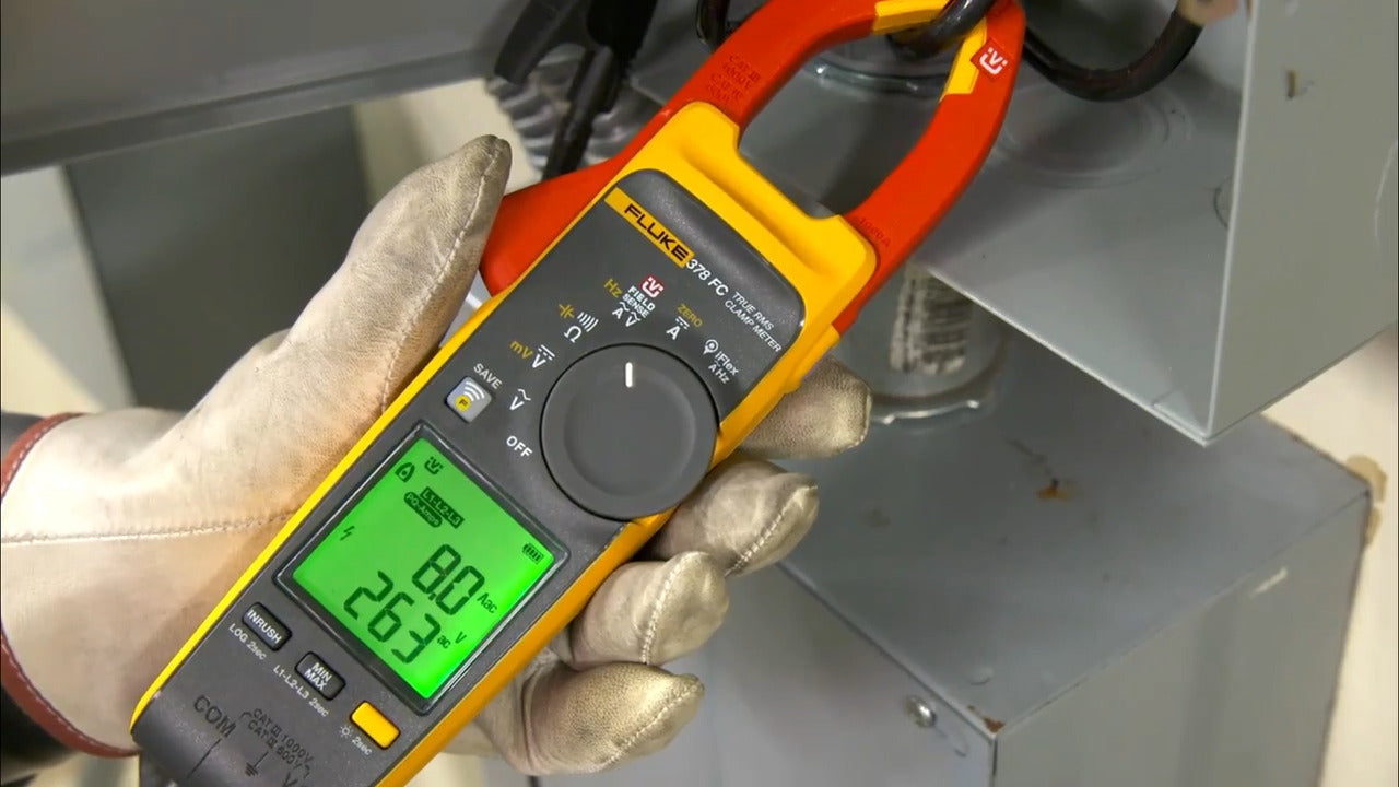 Fluke 378 FC 1000A AC/DC TRMS Non-contact voltage wireless clamp