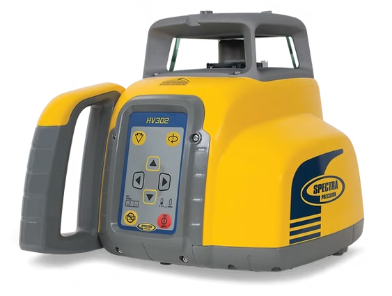 Spectra Precision HV302 Laser w/ HL760 Receiver, Clamp, RC402N, Nimh & Universal Charger