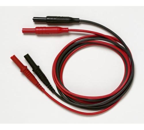 Fluke Pomona 6358 Test Leads, Straight Dmm Plug To Retractable Sheath Plug Fits All Meters (item no. 1903307)