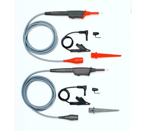 Fluke Pomona 72941 Kit Scope Probes, X10 Insulated, 500 MHz, Red & Gray (item no. 2826496)