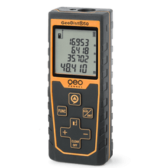 GeoDist 50 Laser Measurer Easy to use, quick and precise.